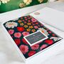 Light Weight Retro Daisy Print Scarf, thumbnail 1 of 5