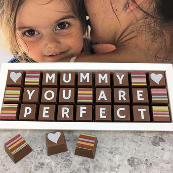 Personalised You Are Perfect Chocolate Gift, 3 of 6