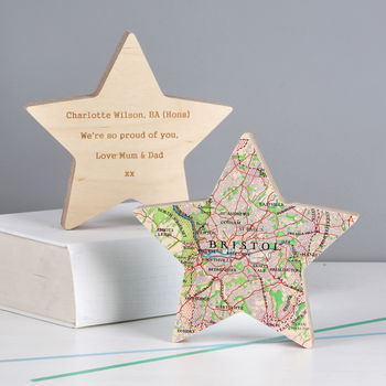 Map Location Star Gift Ornament, 3 of 8