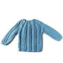 Braid Knit Baby Jumper With/Without Hat And Booties, thumbnail 4 of 8