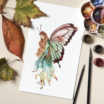 Forest Fairy Art Print, 3 of 4