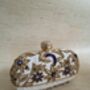 Oval Off White Clutch Bag, thumbnail 7 of 9