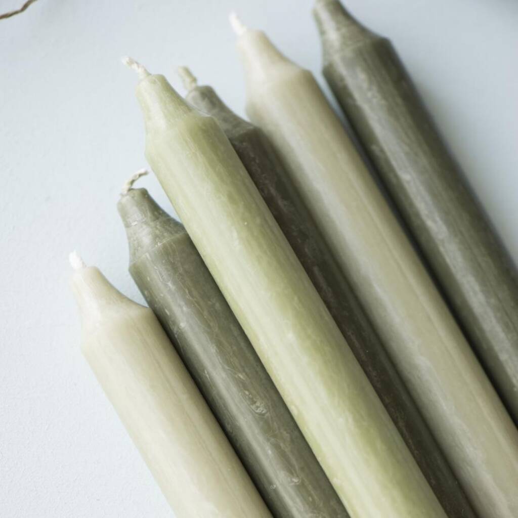 Tall Dinner Candle Set Of Three By Grey Star Interiors