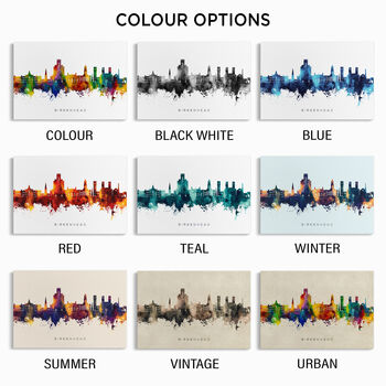 Birkenhead Skyline Cityscape Art Print, 3 of 12