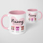 Personalised Nan Nanny Gran Mug Birthday Mothers Day, thumbnail 3 of 6