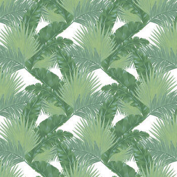 Green Tropical Palm Leaf Wrapping Paper, 3 of 3