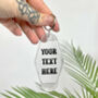 Personalised Custom Text Motel Keychain Keyring, thumbnail 1 of 10