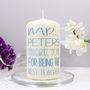 Personalised Thank You Candle For Teachers, thumbnail 6 of 9