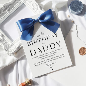Personalised 1st Birthday As My Grandma Card, 3 of 10