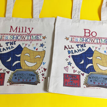 Personalised All The Drama Theatre Bag, 10 of 12