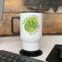 Personalised Cyclist Dad Travel Mug, thumbnail 1 of 2