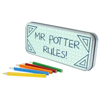 Personalised Teacher's Pencil Case Tin, 2 of 3