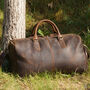 Genuine Leather Holdall With Shoes Storage, thumbnail 4 of 12