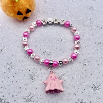 Personalised Halloween Charm Bracelet, 8 of 11