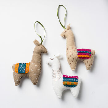 Llamas Felt Craft Kit, 5 of 5