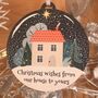Personalised From Our House Christmas Decoration, thumbnail 1 of 1
