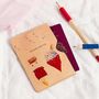 My First Passport Holder + Personalised Child's Drawing, thumbnail 1 of 4