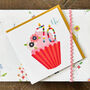 Cupcake 70th Birthday Card, thumbnail 2 of 4
