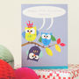 Personalised Bubble Owls Card, thumbnail 2 of 5