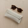Personalised Leather Double Stud Glasses Case, thumbnail 6 of 12