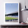 Bury Gigg Lane North Stand Poster, thumbnail 1 of 8