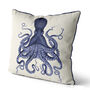 Blue Octopus Cushion, Multi Colours Available, thumbnail 7 of 8