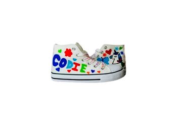 Doodle My Shoe, Customise Your Own Trainers! The UK 'S 1st Doodle And Wash Kids Shoes, 2 of 7