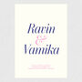 Set Three Prints – Names, Date, Location – Wedding Gift, thumbnail 6 of 7
