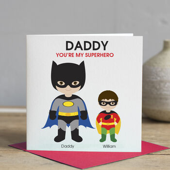 Daddy Superhero Card, 2 of 5