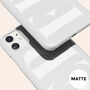 Personalised White Initials Phone Case, thumbnail 7 of 9