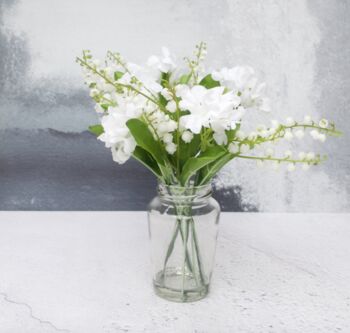 Lily Of The Valley And Hyacinth Bouquet Artificial, 2 of 3