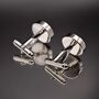 Cufflinks White Pearl Luxury Gift, thumbnail 5 of 6