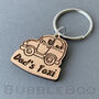 Personalised Car Shape Keyring For Father's Day, thumbnail 2 of 4