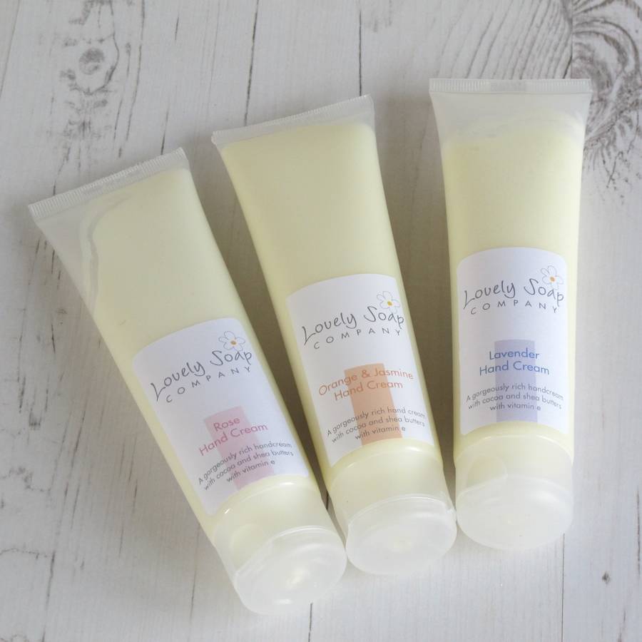 luxury cocoa butter hand cream by lovely soap company ...