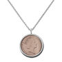 Sterling Silver Lucky Penny Necklace, thumbnail 6 of 6