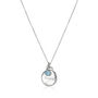 Birthstone Circle Charm Necklace, thumbnail 3 of 5