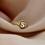 Initial Letter Signet Ring, thumbnail 3 of 9
