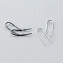 Sterling Silver Ear Climber Hook Earrings, thumbnail 1 of 6