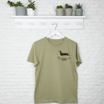 Dachshund/Sausage Dog Mama T Shirt, 2 of 2