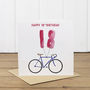 18th Birthday Bike With Balloons Card, thumbnail 2 of 2