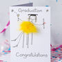 Personalised 3D Graduation Congratulations Card, thumbnail 2 of 5