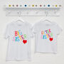 Big Sister Little Sister Colour Blocking T Shirts, thumbnail 1 of 2