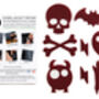 Spooky Repair Patch Kit Burgundy, thumbnail 7 of 7