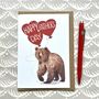 Bear Father's Day Card, thumbnail 1 of 3