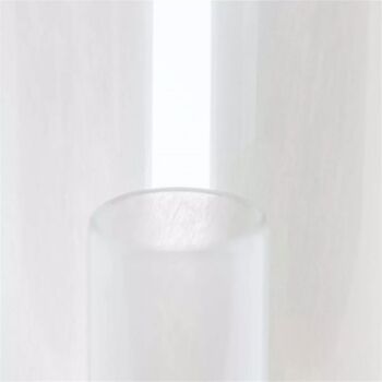 Cylinder Vase H25 D6.Five Cm White Colour By Dut Z, 4 of 8