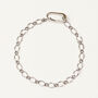 Oculus Bracelet Sterling Silver Plated, thumbnail 2 of 4