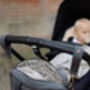 Quilted Changing Stroller Bag Slate/Wildflower, thumbnail 6 of 11