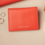 ID And Travel Card Holder Coral, thumbnail 1 of 4