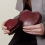 Personalised Handcrafted Leather Coin Purse 'Mirabella', thumbnail 1 of 12