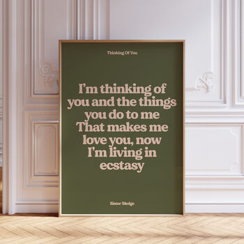 Add Your Own Lyric Custom Print, 9 of 9